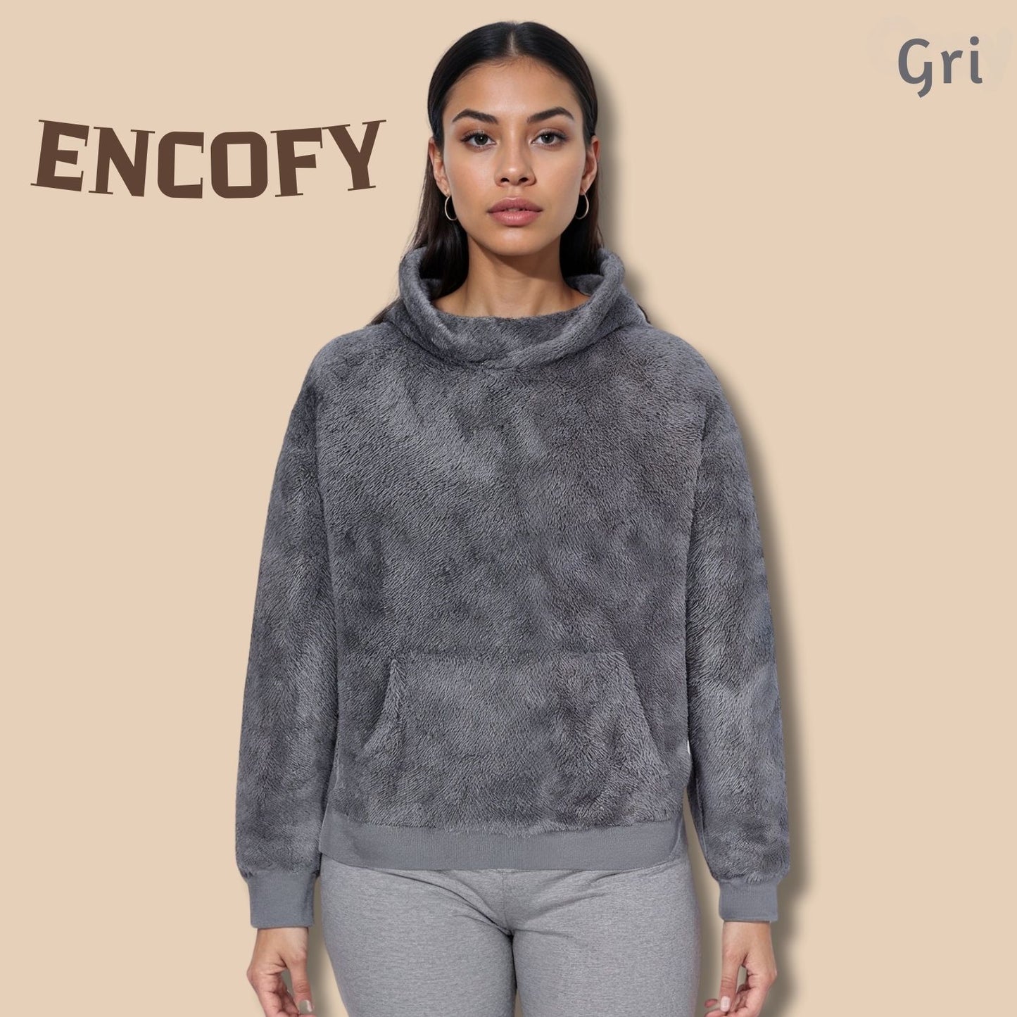 Encofy® Fluffy Hoodie